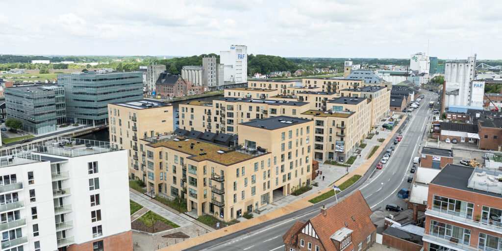 Videoovervågning af byggepladsen Pakhuskajen Odense