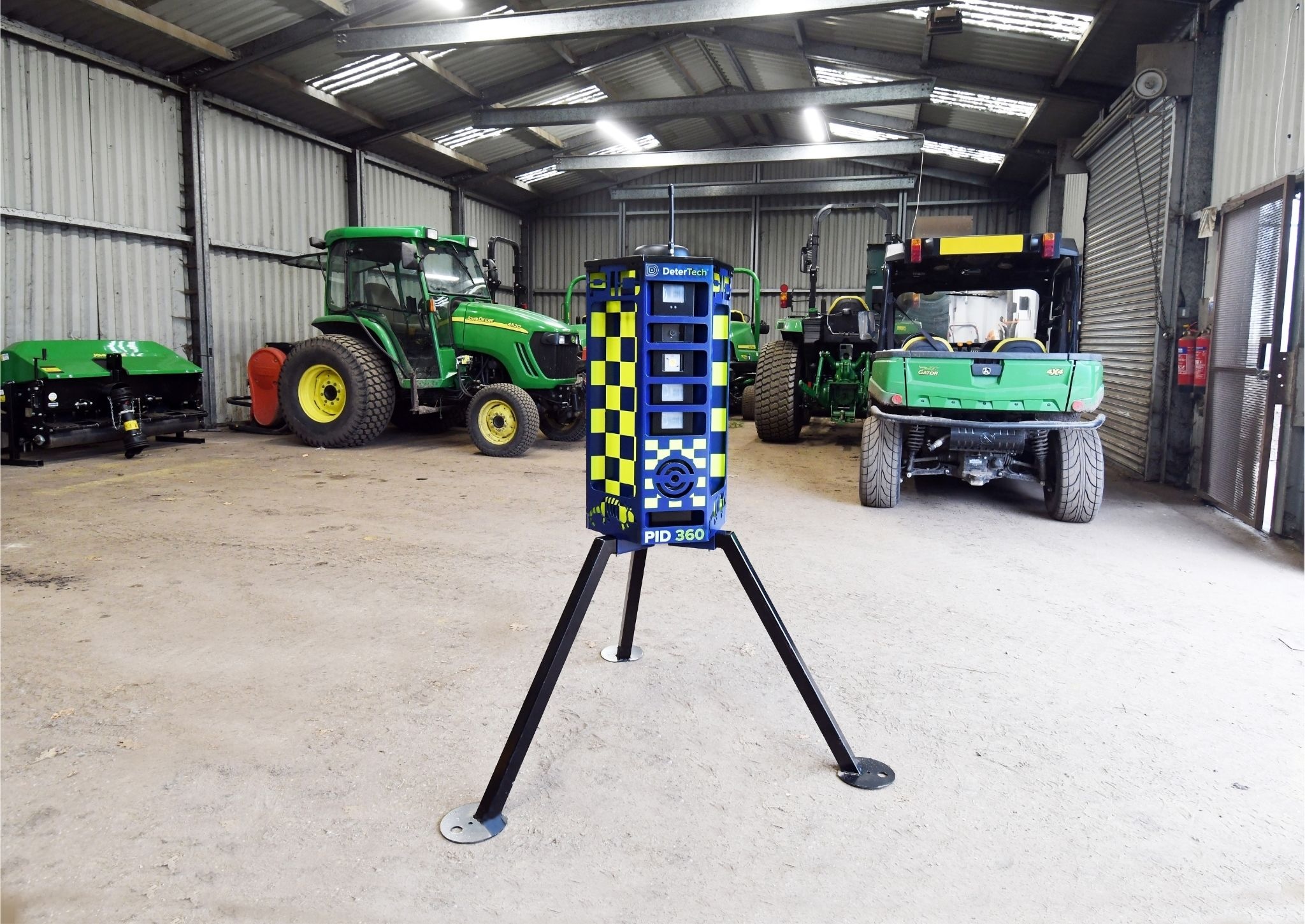 Detertech Frame Objectbeveiliging huren & Tijdelijke Terreinbeveiliging | DeterTech